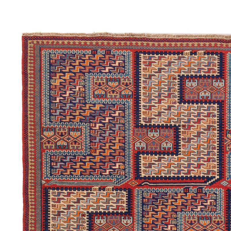 Tapis Kelim - Oriental - Soumak - 217 x 157 cm - multicolore