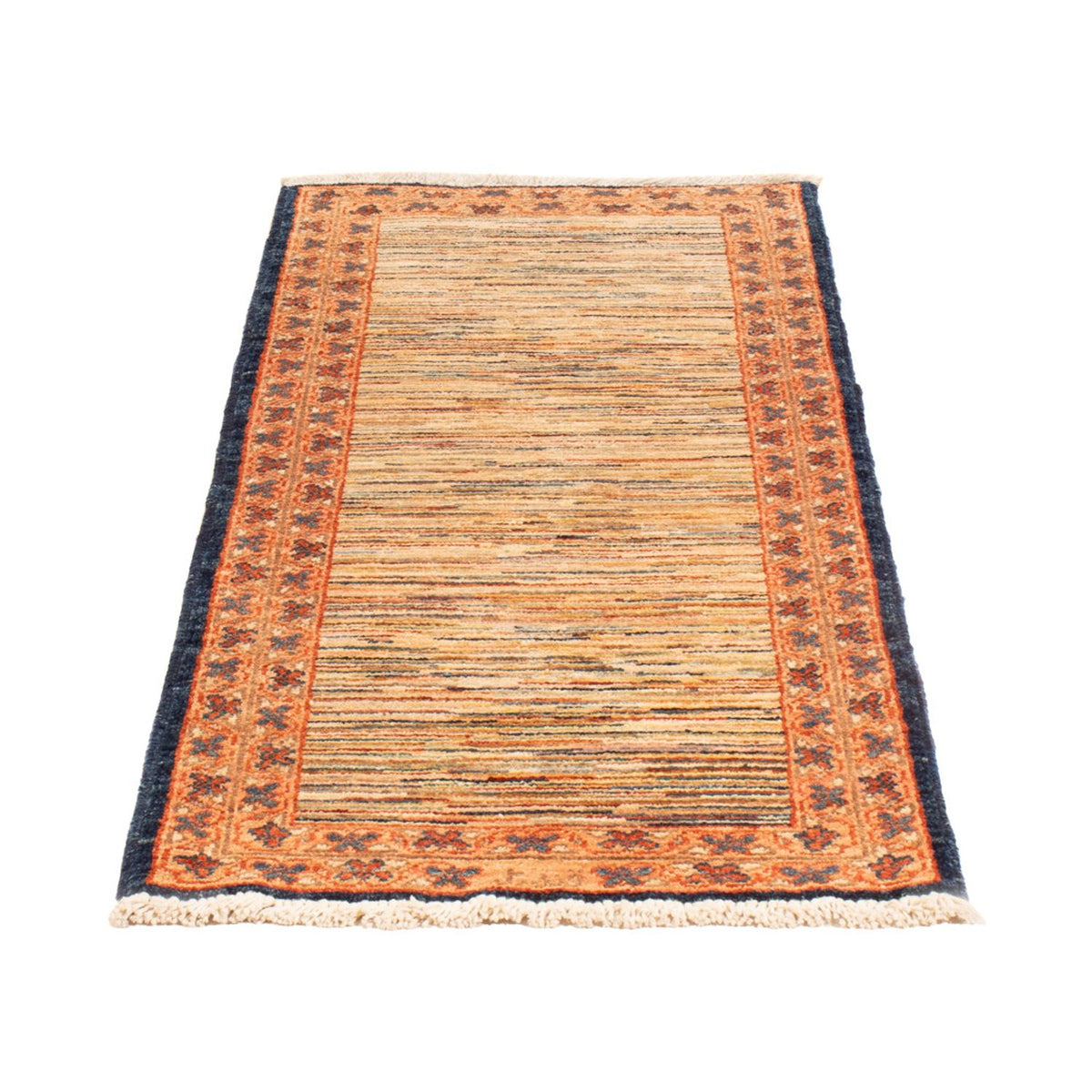 Tapis de couloir Tapis Gabbeh - Persan - 146 x 55 cm - multicolore