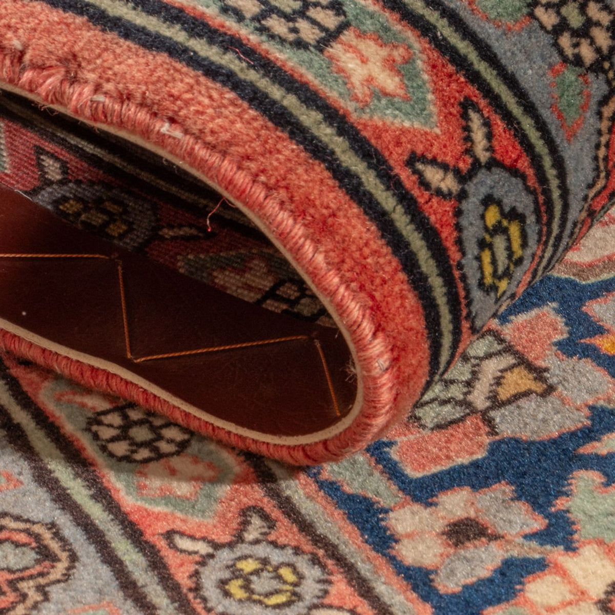 Tapis persan - Nomadic - 158 x 106 cm - bleu foncé