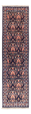 Tapis de couloir Tapis persan - Nomadic - 278 x 79 cm - bleu foncé
