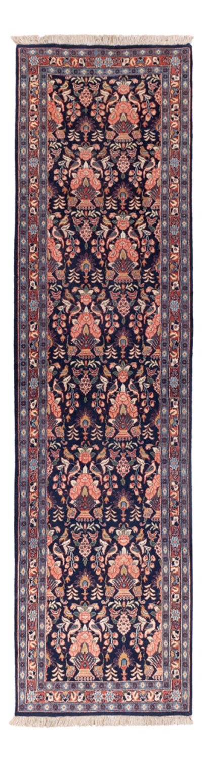 Tapis de couloir Tapis persan - Nomadic - 278 x 79 cm - bleu foncé