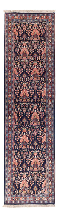 Tapis de couloir Tapis persan - Nomadic - 278 x 79 cm - bleu foncé