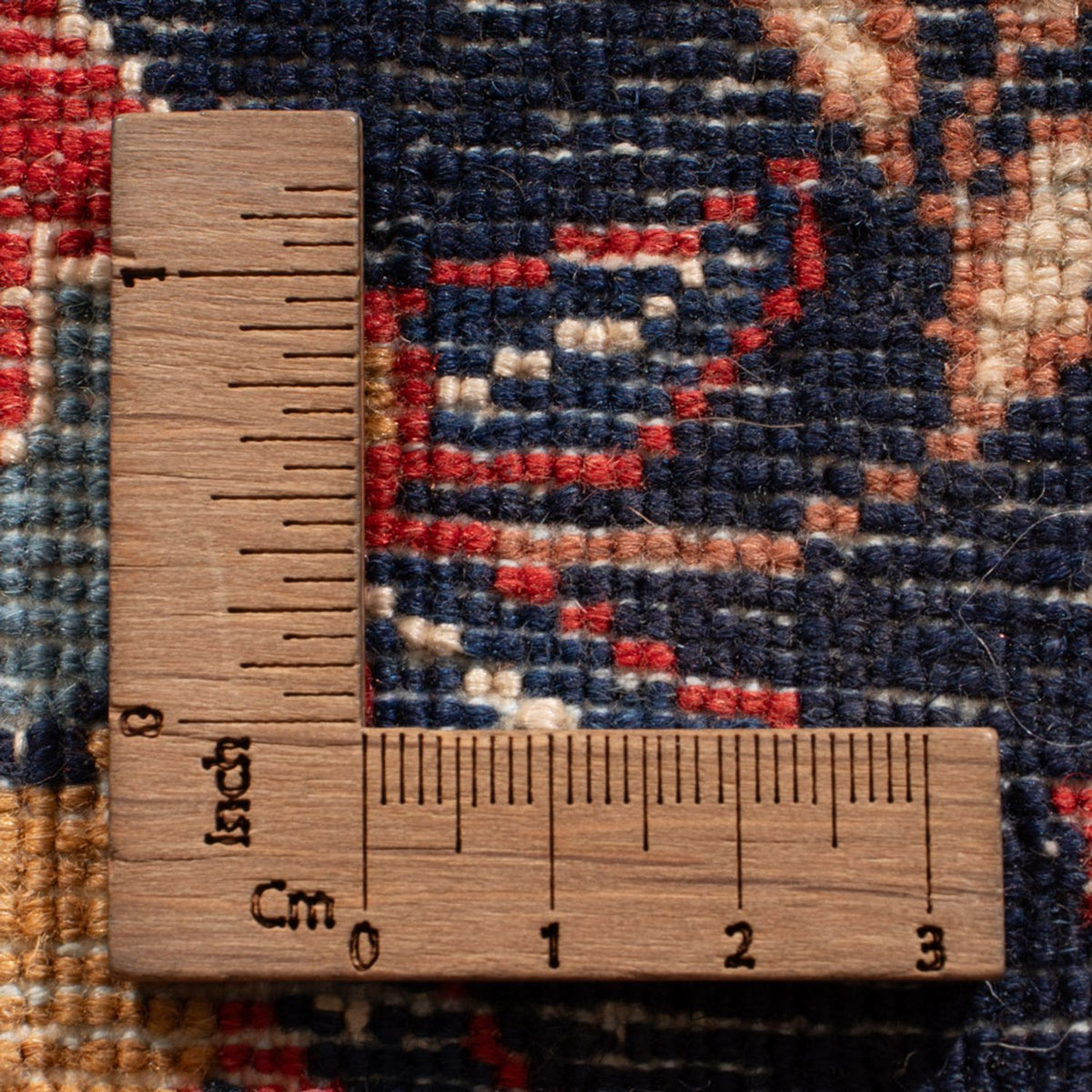 Tapis de couloir Tapis persan - Nomadic - 278 x 79 cm - bleu foncé