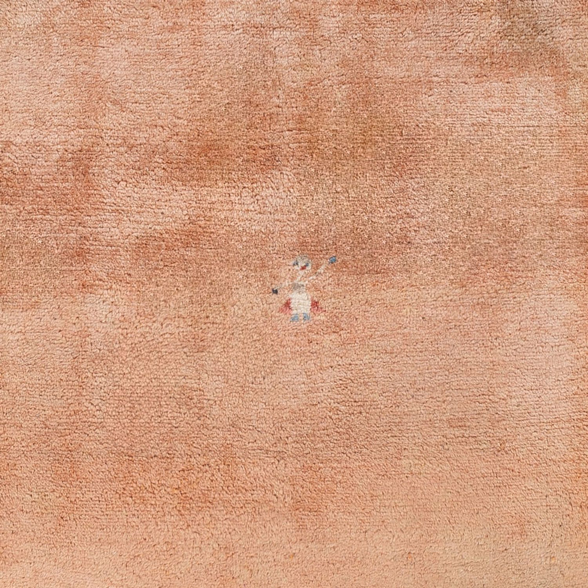 Tapis Gabbeh - Persan - 195 x 155 cm - terracotta