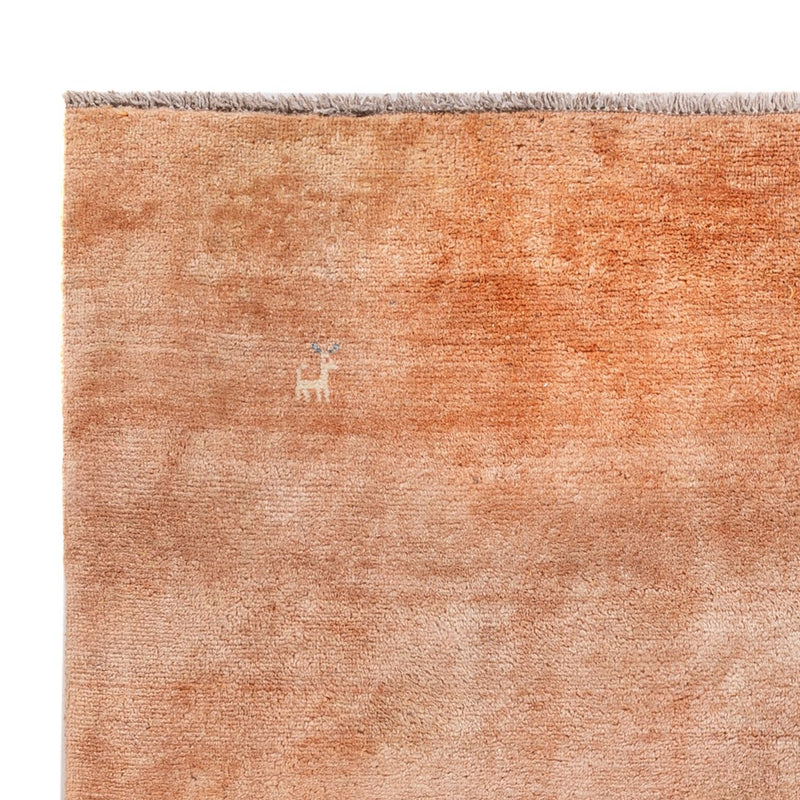 Tapis Gabbeh - Persan - 195 x 155 cm - terracotta