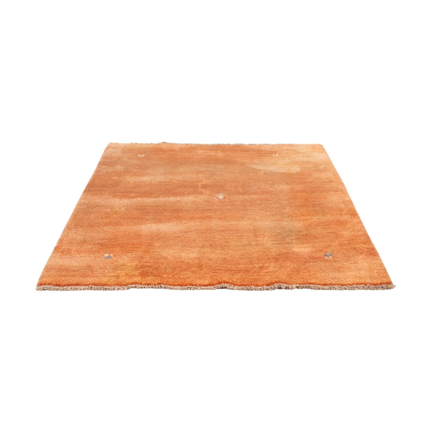 Tapis Gabbeh - Persan - 195 x 155 cm - terracotta