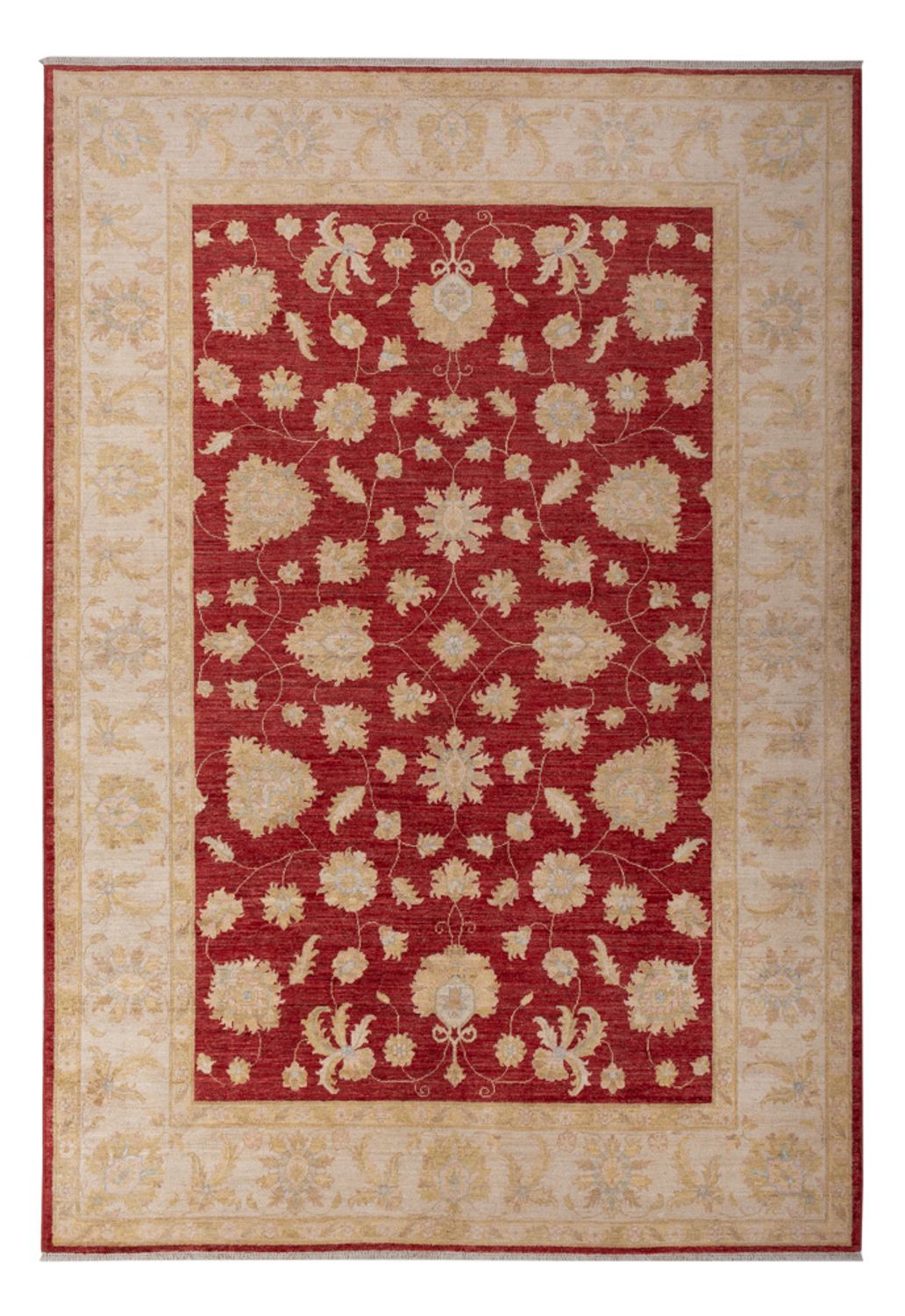 Tapis Ziegler - 299 x 206 cm - rouge foncé