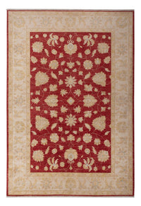 Tapis Ziegler - 299 x 206 cm - rouge foncé