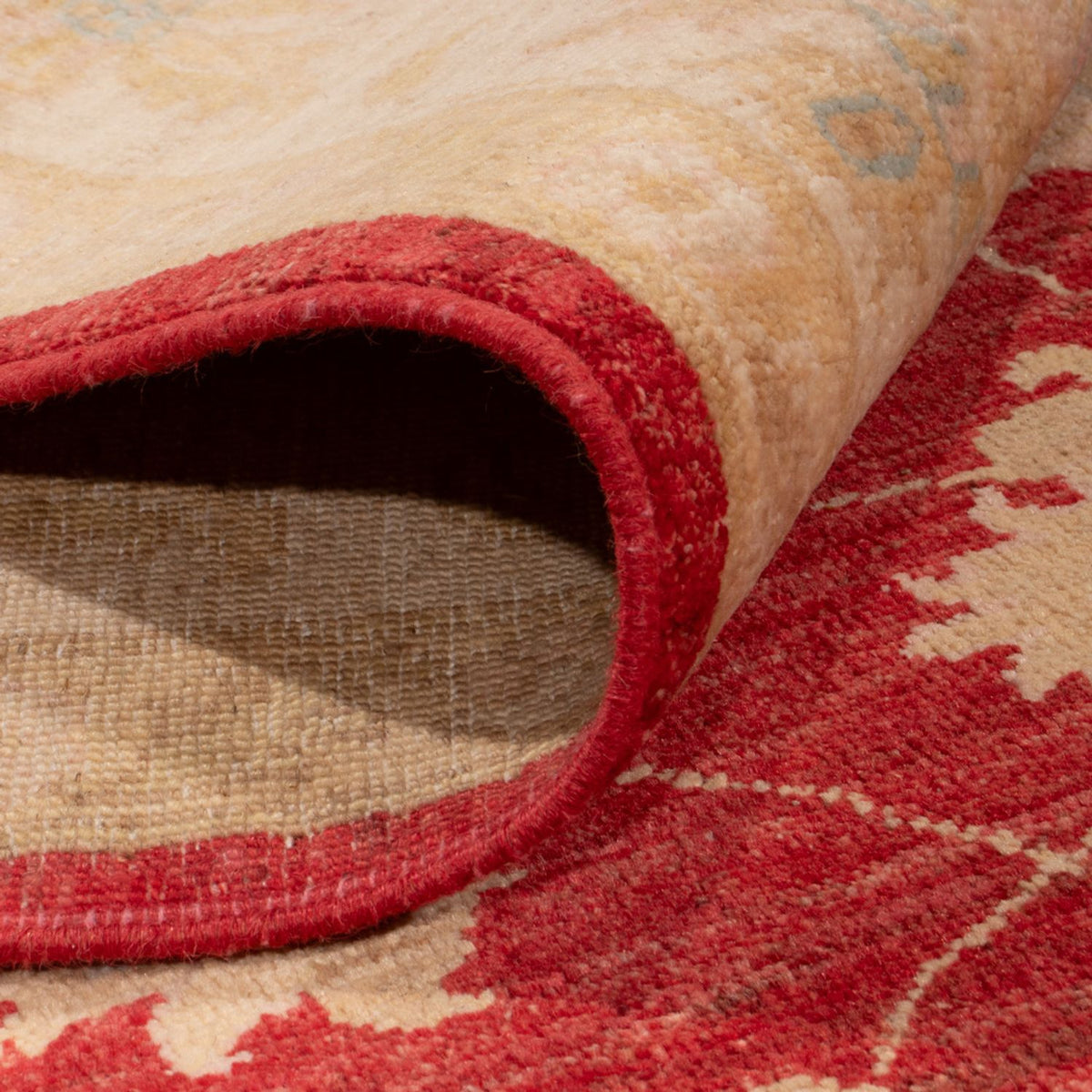 Tapis Ziegler - 299 x 206 cm - rouge foncé