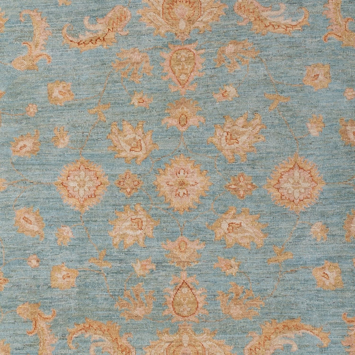 Tapis Ziegler - 290 x 205 cm - bleu clair