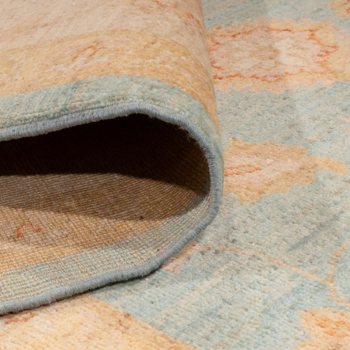 Tapis Ziegler - 290 x 205 cm - bleu clair