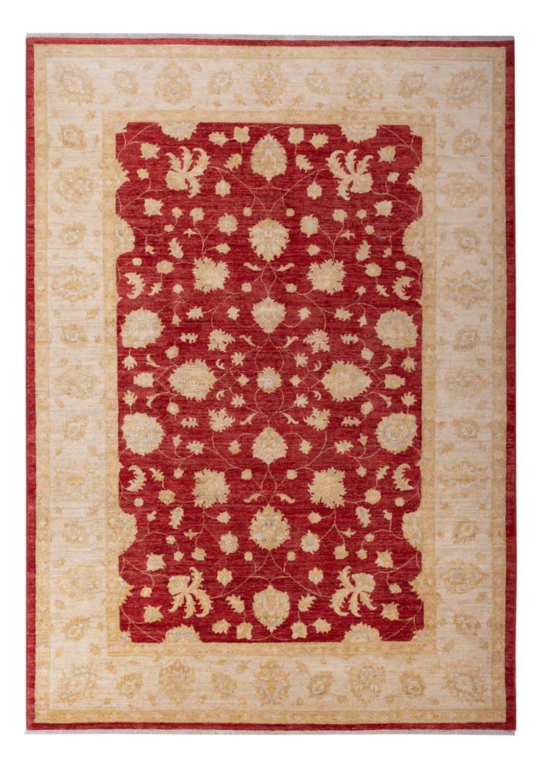 Tapis Ziegler - 297 x 209 cm - rouge foncé