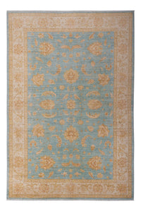 Tapis Ziegler - 303 x 207 cm - bleu clair
