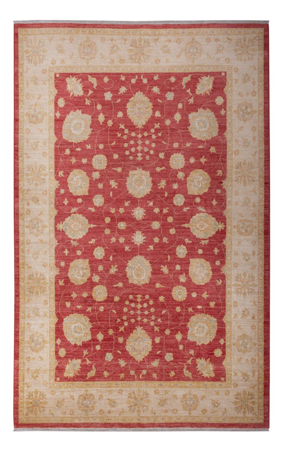 Tapis Ziegler - 320 x 207 cm - rouge foncé