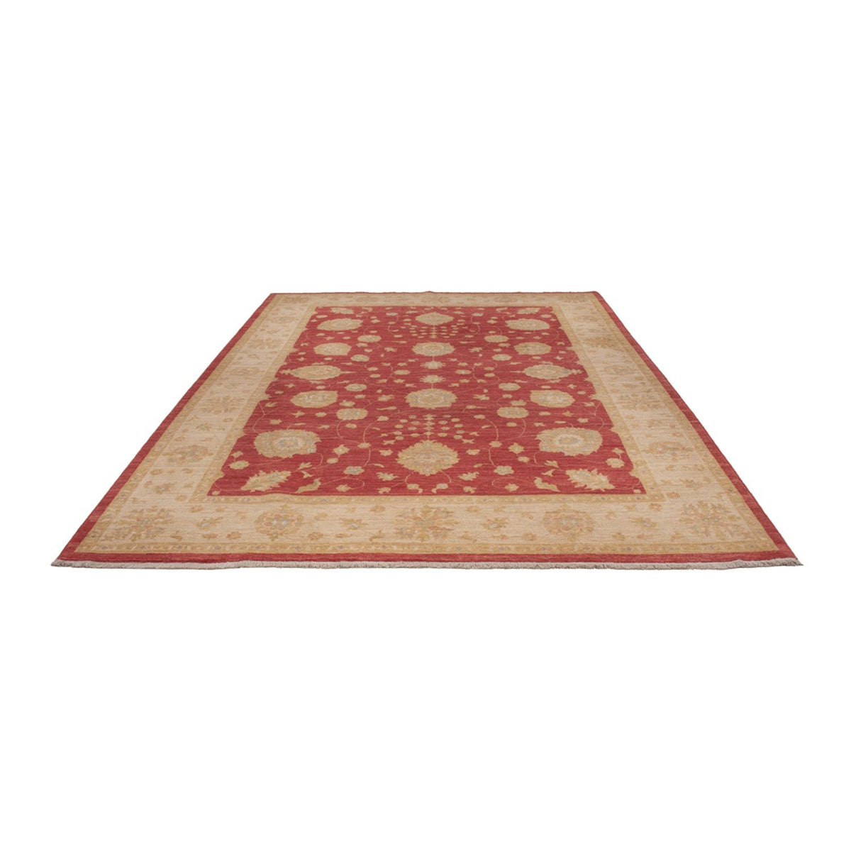 Tapis Ziegler - 320 x 207 cm - rouge foncé