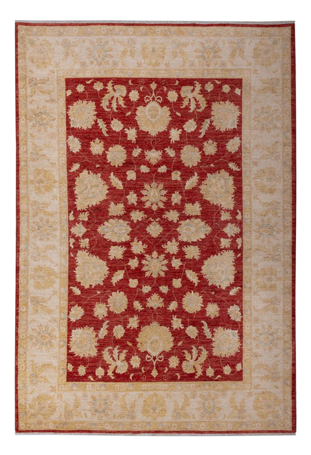 Tapis Ziegler - 295 x 201 cm - rouge foncé