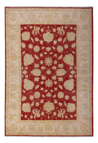 Tapis Ziegler - 295 x 201 cm - rouge foncé