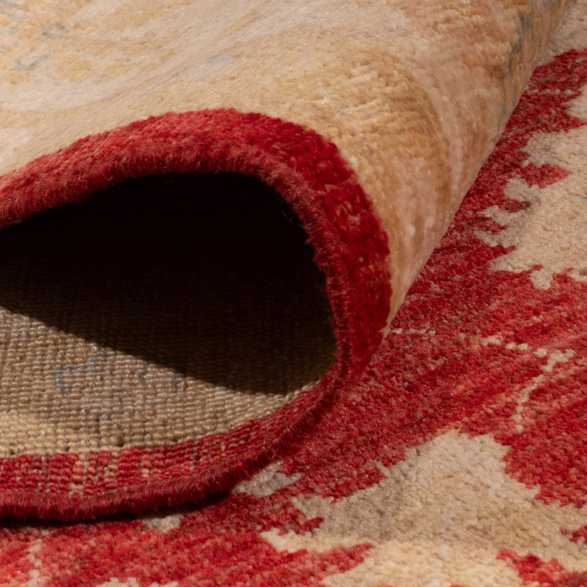 Tapis Ziegler - 295 x 201 cm - rouge foncé