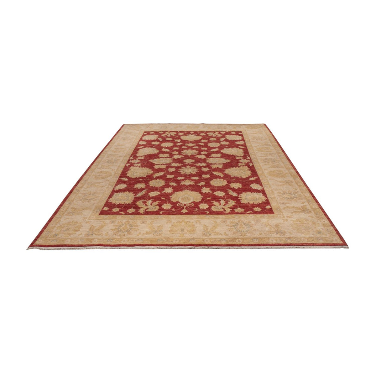 Tapis Ziegler - 295 x 201 cm - rouge foncé