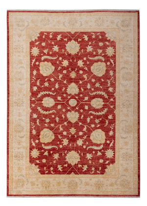 Tapis Ziegler - 290 x 204 cm - rouge foncé