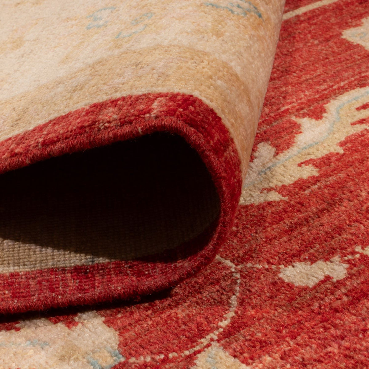 Tapis Ziegler - 290 x 204 cm - rouge foncé