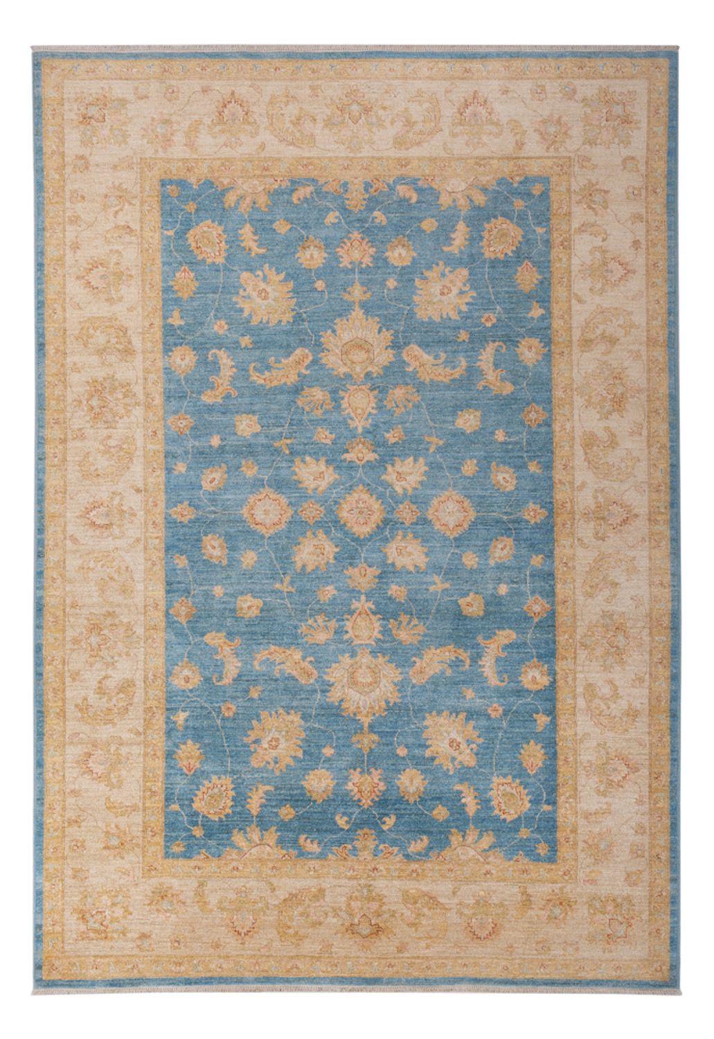 Tapis Ziegler - 301 x 202 cm - bleu clair