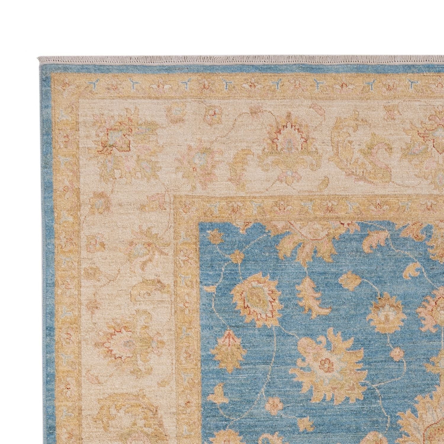 Tapis Ziegler - 301 x 202 cm - bleu clair