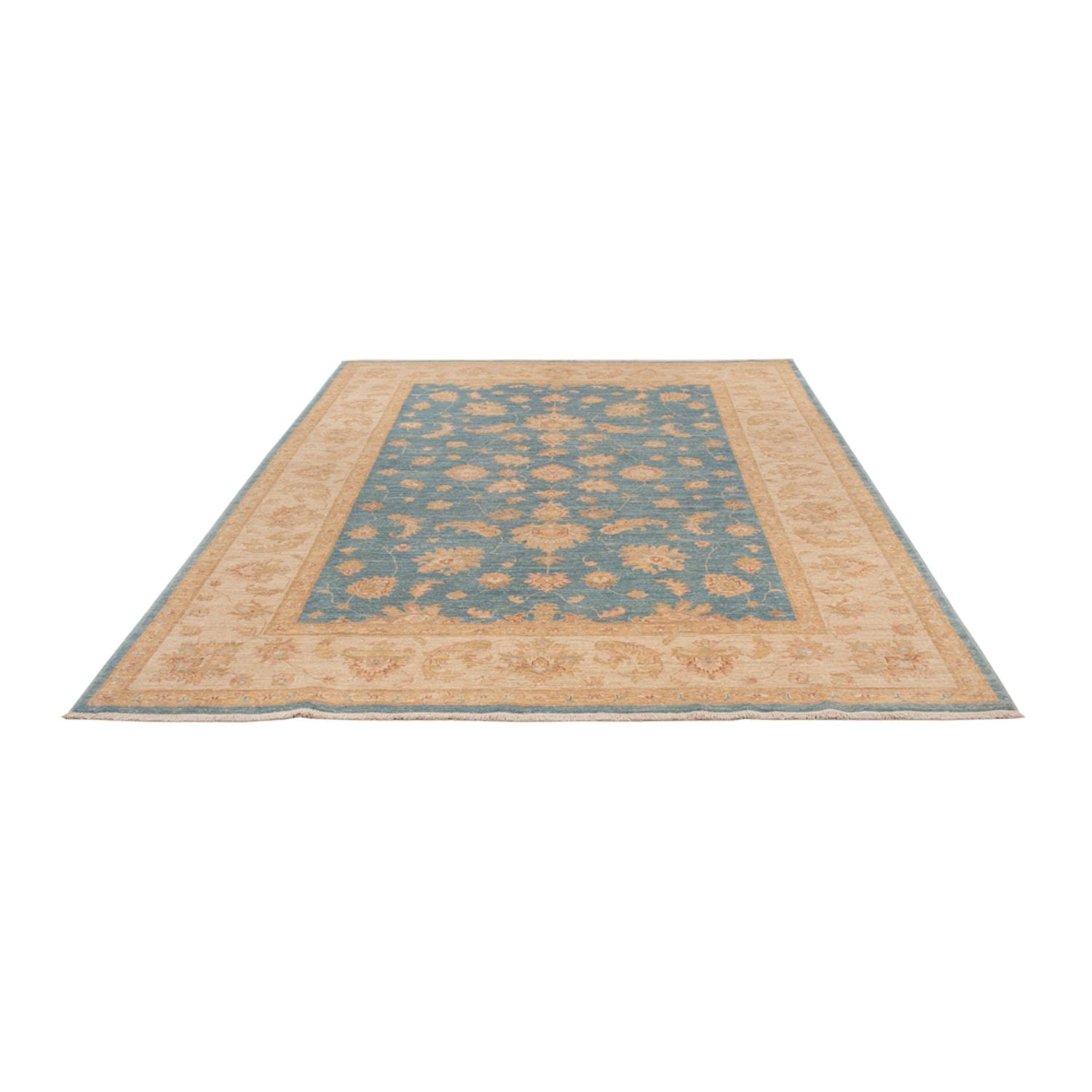 Tapis Ziegler - 301 x 202 cm - bleu clair