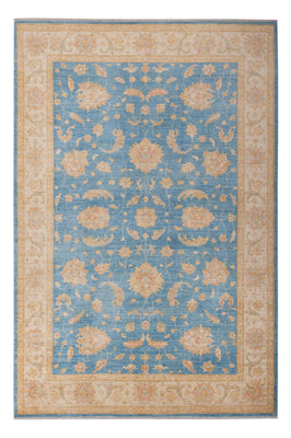 Tapis Ziegler - 303 x 207 cm - bleu