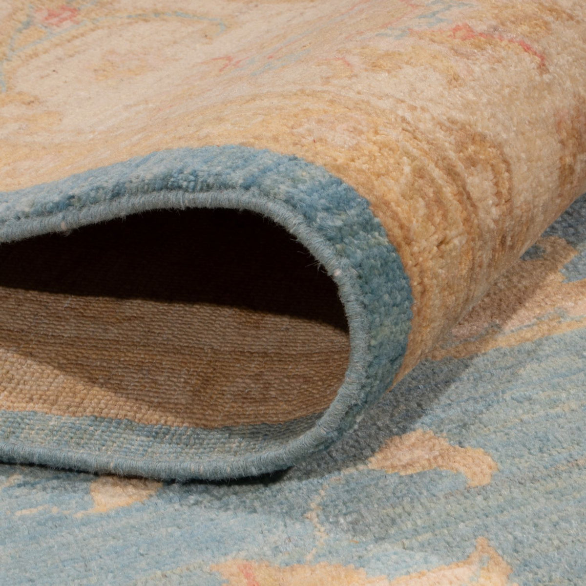 Tapis Ziegler - 303 x 207 cm - bleu