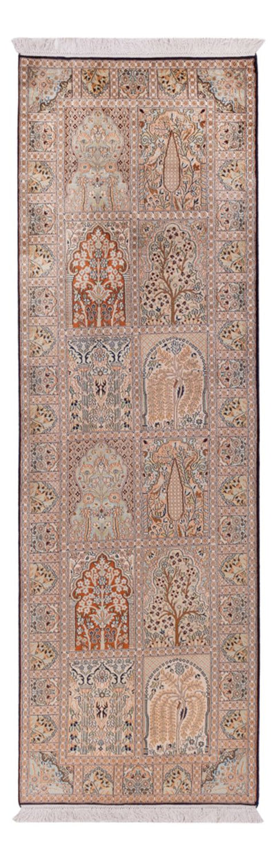 Tapis en soie du Cachemire Tapis 79x259cm - Tapis oriental
