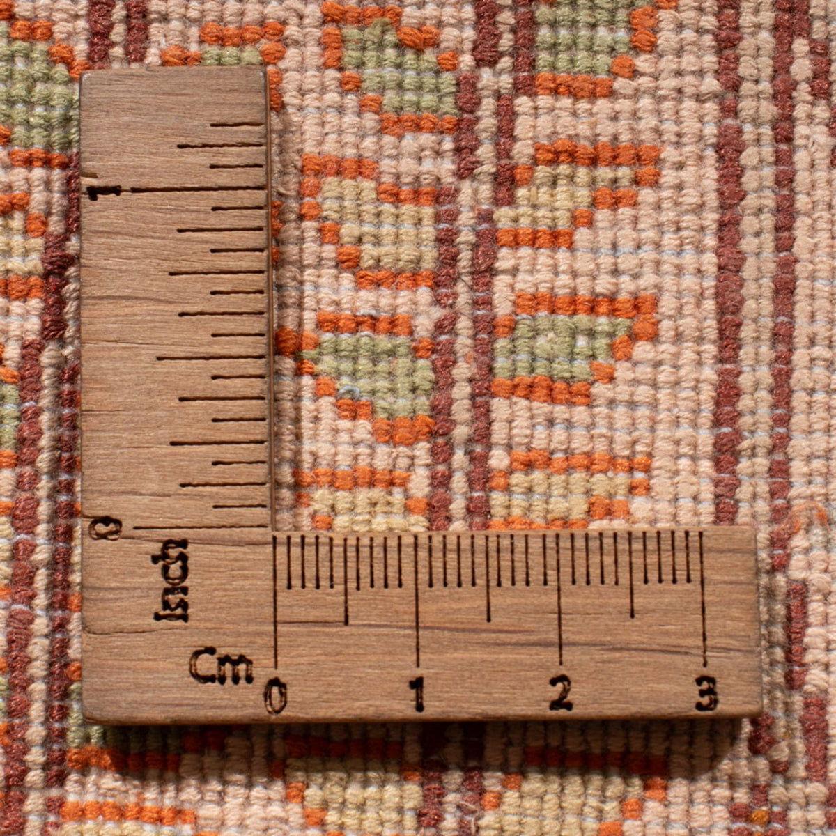 Tapis de couloir Tapis en soie - Soie du Cachemire - 259 x 79 cm - beige foncé