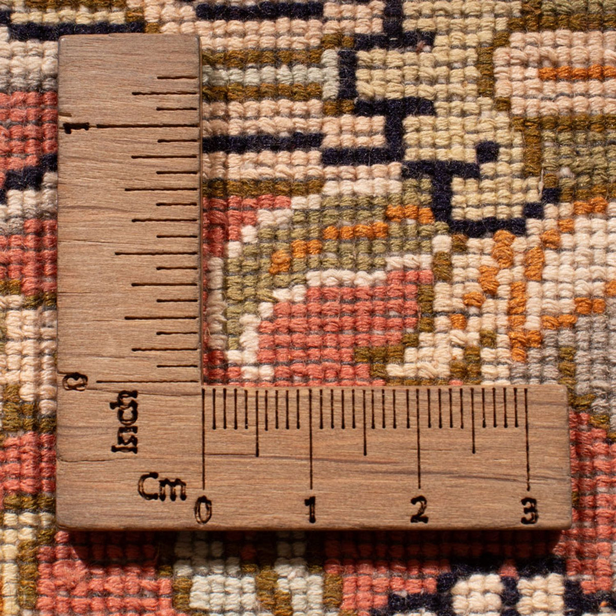 Tapis de couloir Tapis en soie - Soie du Cachemire - 188 x 78 cm - rouge clair