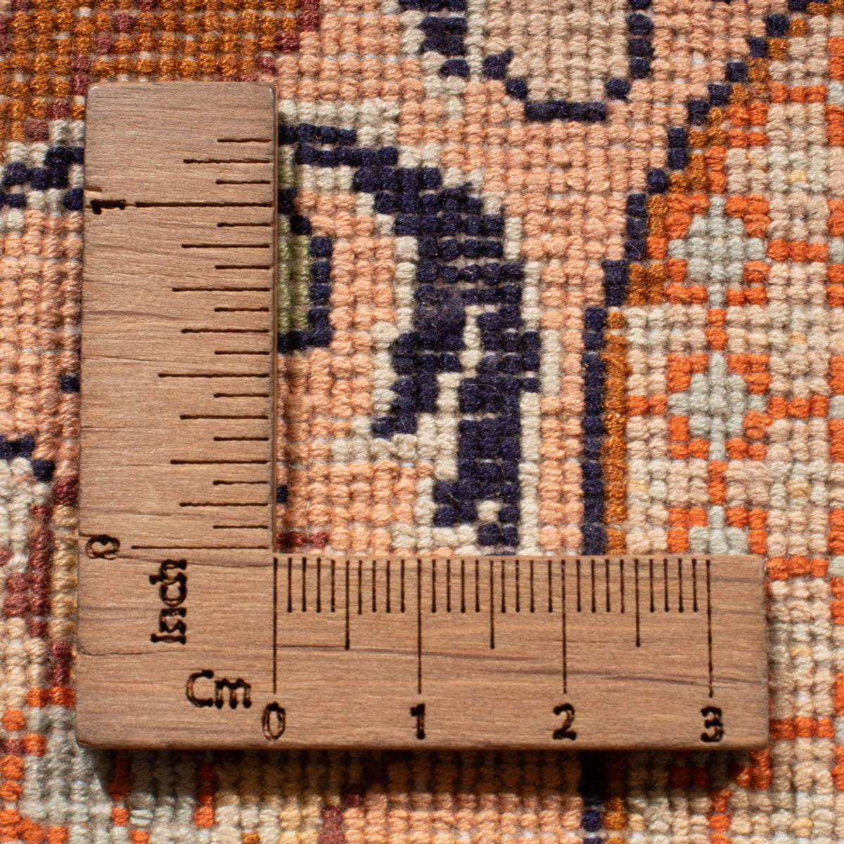 Tapis de couloir Tapis en soie - Soie du Cachemire - 243 x 80 cm - beige foncé