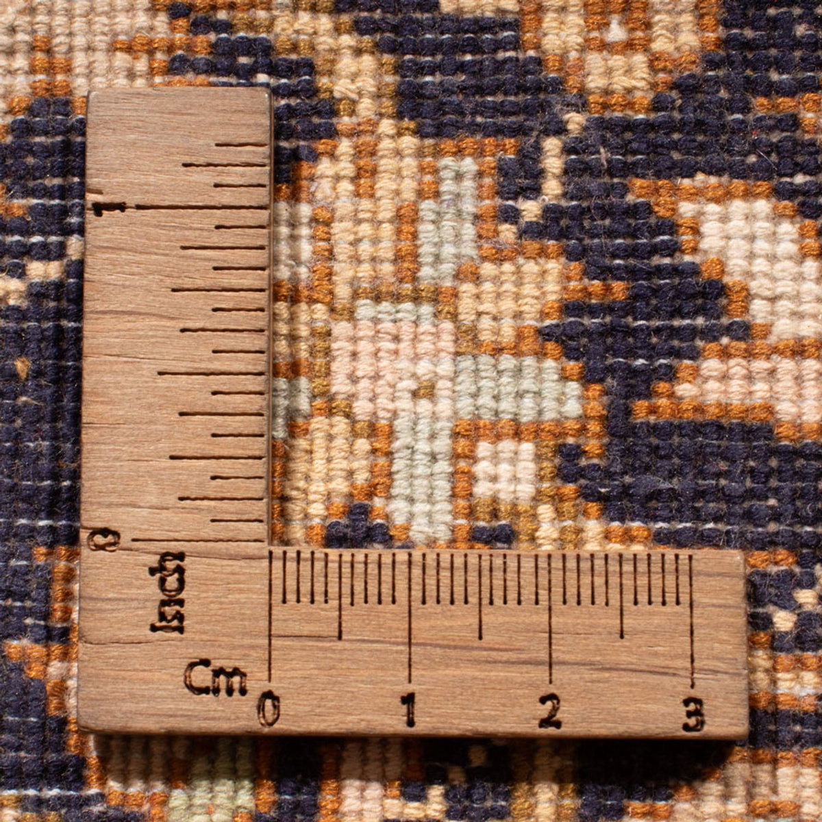 Tapis de couloir Tapis en soie - Soie du Cachemire - 255 x 81 cm - beige foncé