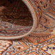 Tapis de couloir Tapis en soie - Soie du Cachemire - 305 x 81 cm - beige foncé