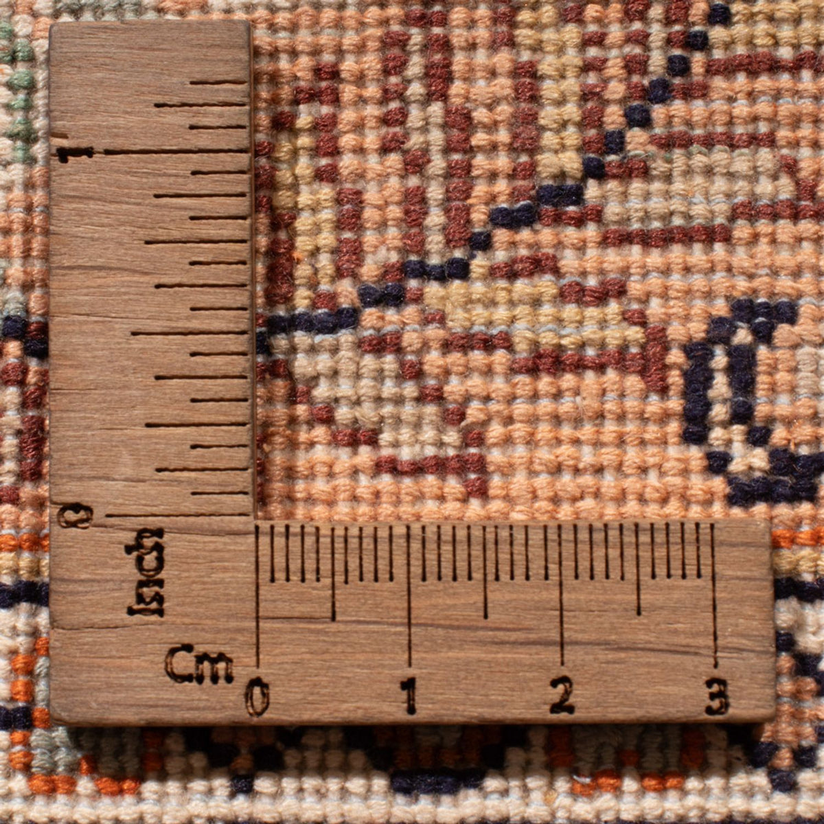 Tapis de couloir Tapis en soie - Soie du Cachemire - 307 x 81 cm - beige foncé