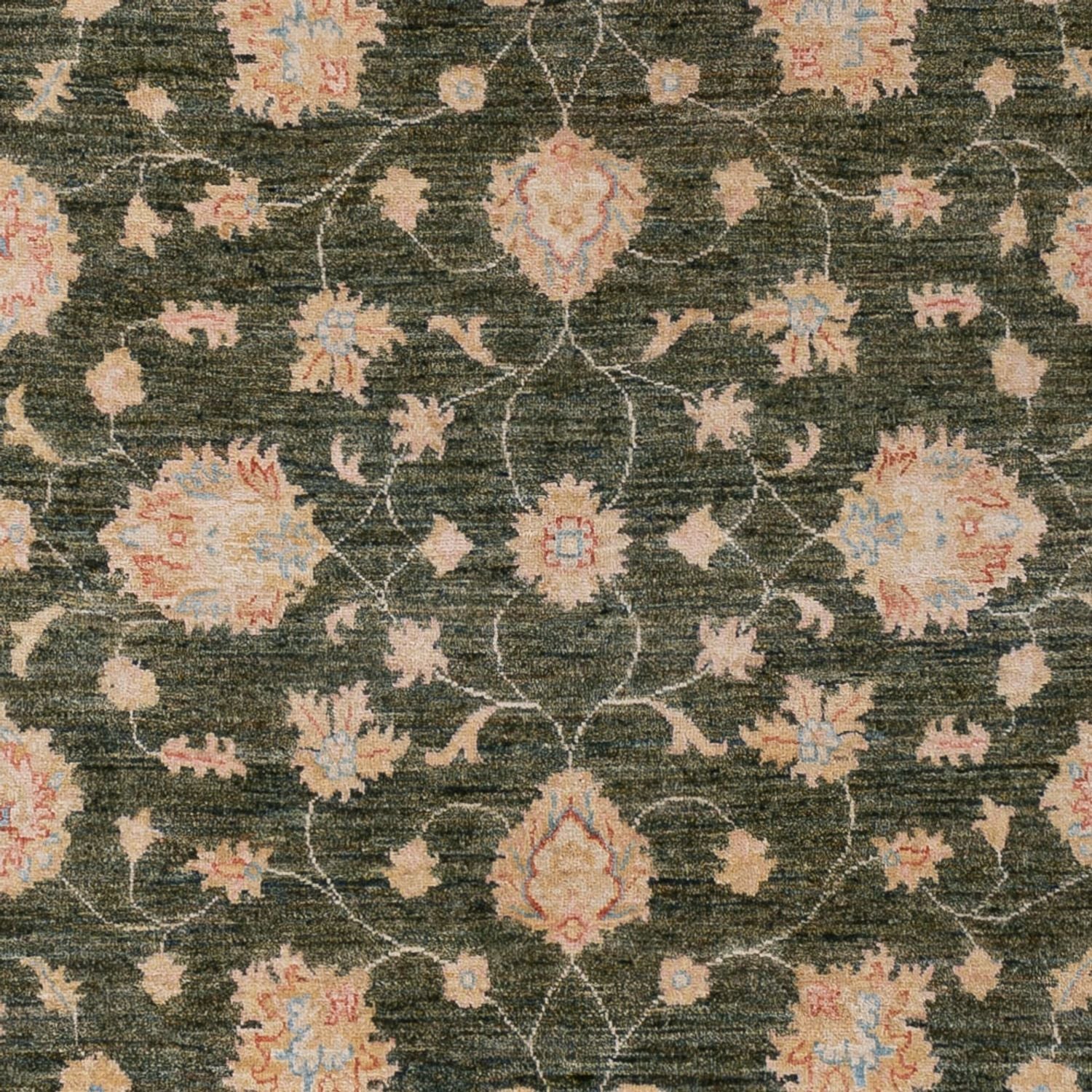 Tapis Ziegler - 294 x 201 cm - vert foncé