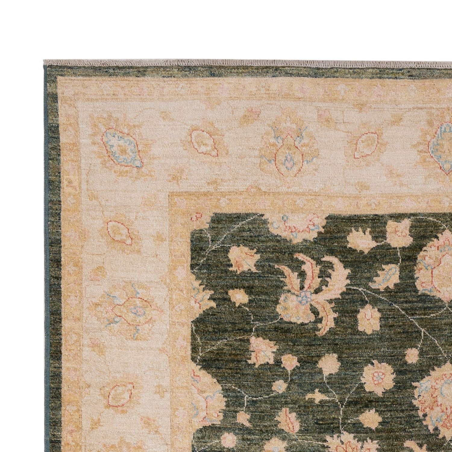 Tapis Ziegler - 294 x 201 cm - vert foncé