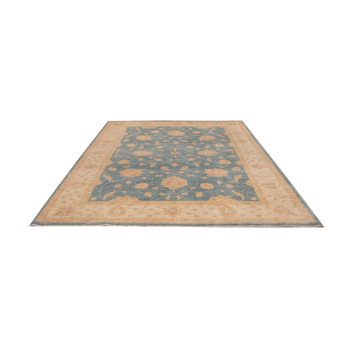 Tapis Ziegler - 300 x 207 cm - bleu