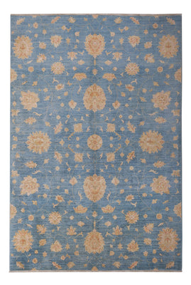 Tapis Ziegler - Moderne - 300 x 206 cm - bleu