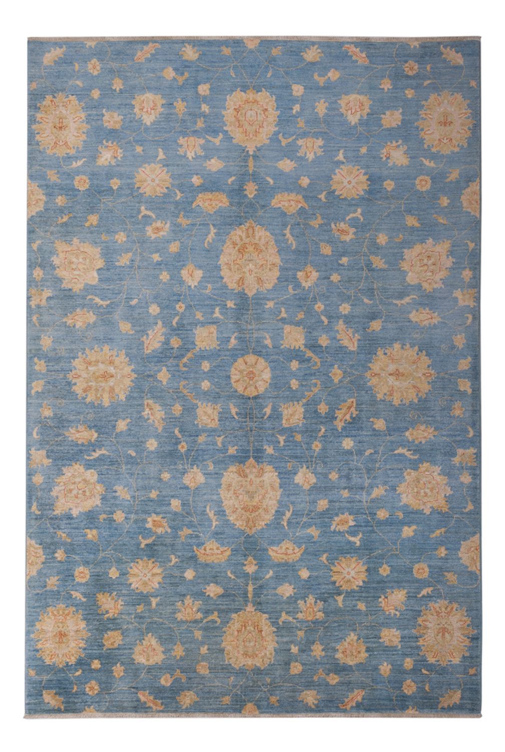 Tapis Ziegler - Moderne - 300 x 206 cm - bleu