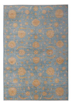 Tapis Ziegler - Moderne - 300 x 207 cm - bleu