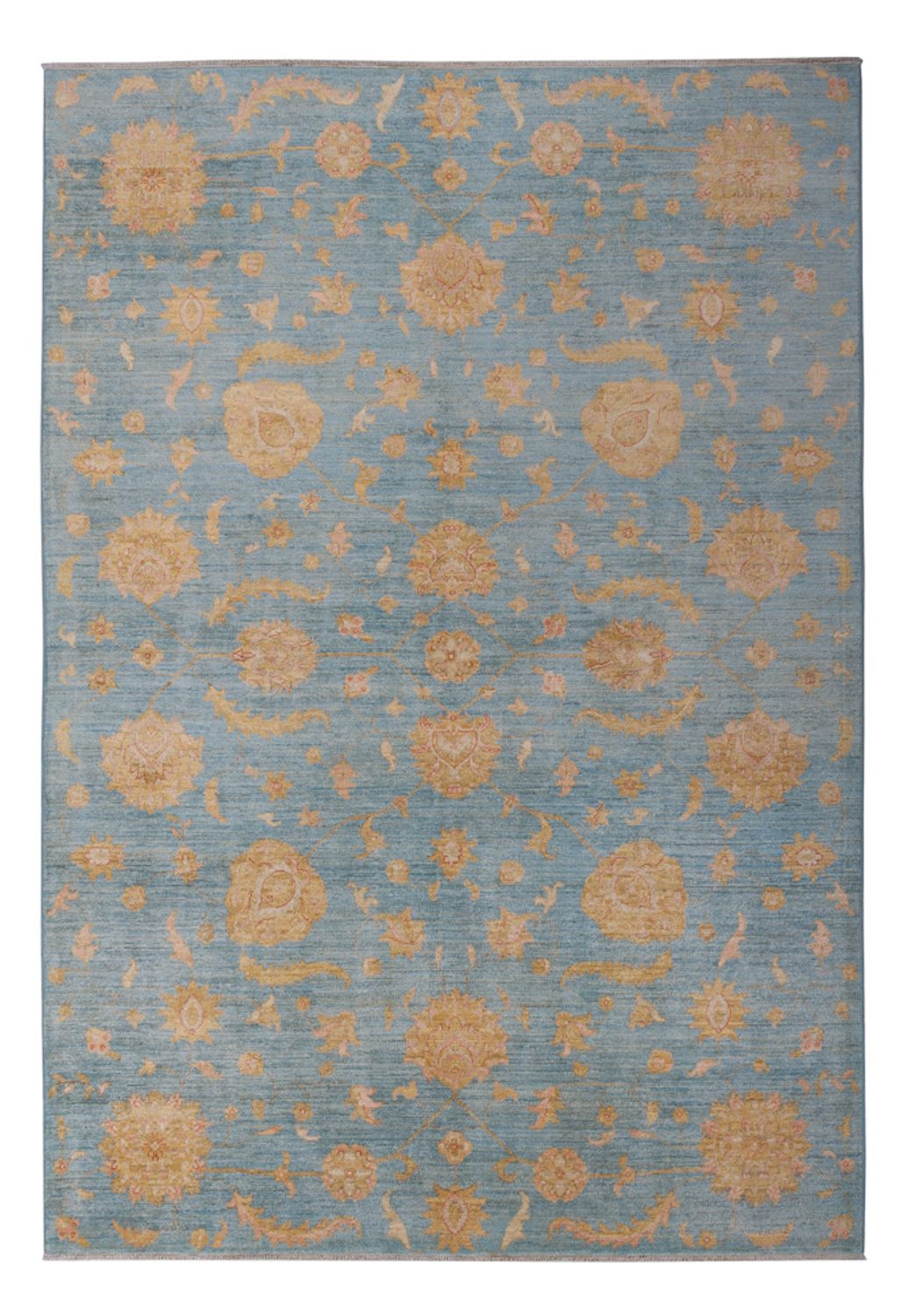 Tapis Ziegler - Moderne - 300 x 207 cm - bleu