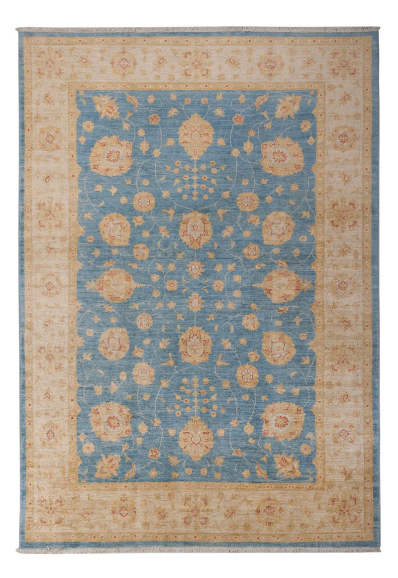 Tapis Ziegler - 296 x 202 cm - bleu
