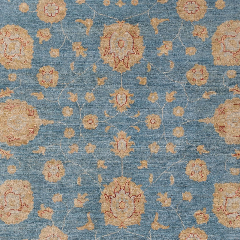 Tapis Ziegler - 296 x 202 cm - bleu