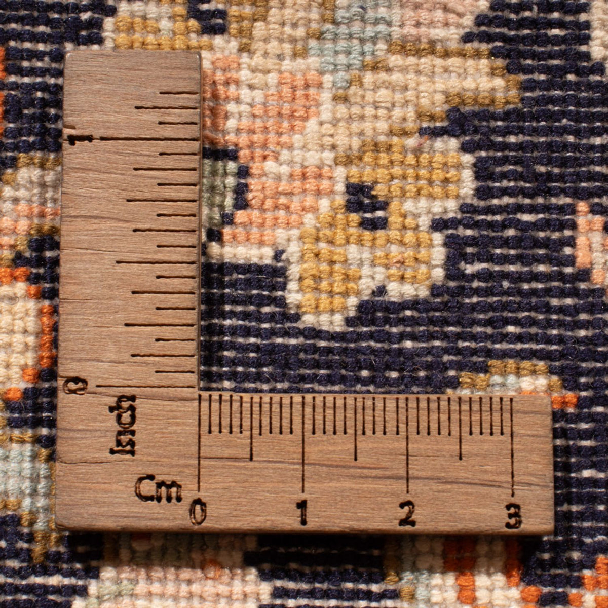 Tapis de couloir Tapis en soie - Soie du Cachemire - 264 x 76 cm - beige foncé