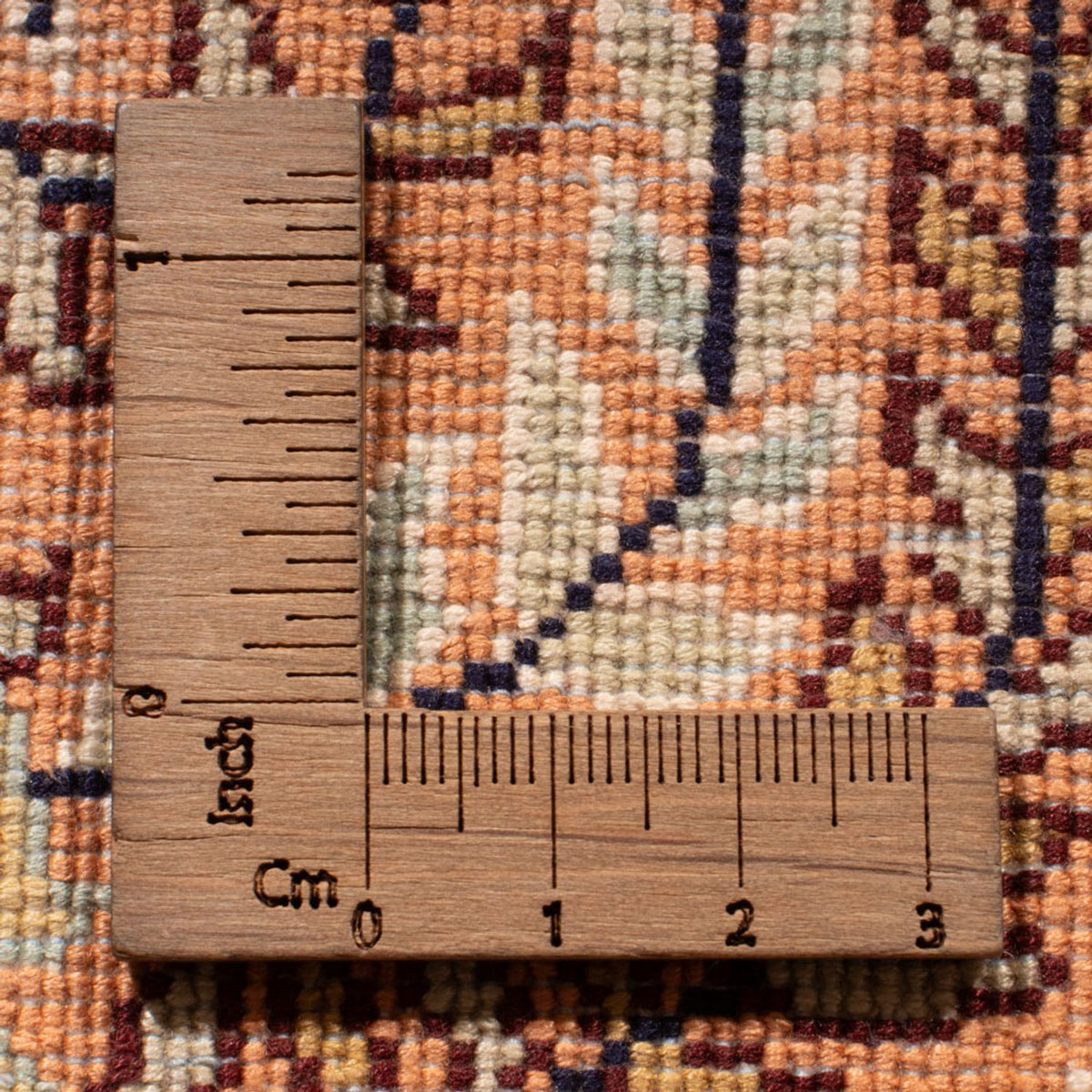 Tapis de couloir Tapis en soie - Soie du Cachemire - 285 x 80 cm - beige foncé