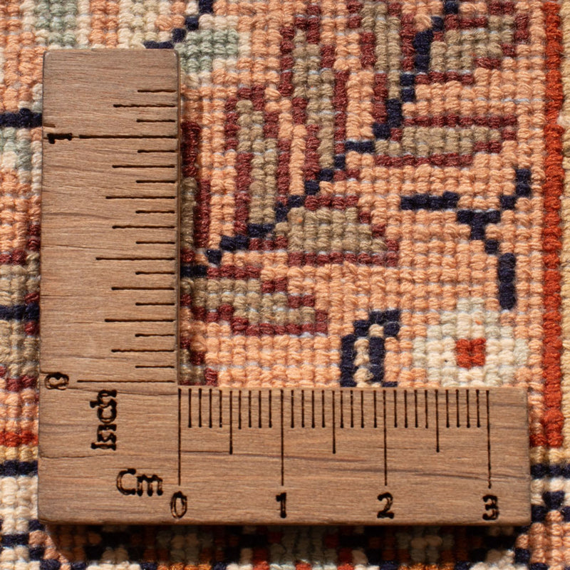 Tapis de couloir Tapis en soie - Soie du Cachemire - 298 x 77 cm - beige foncé