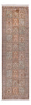 Tapis de couloir Tapis en soie - Soie du Cachemire - 287 x 80 cm - beige foncé